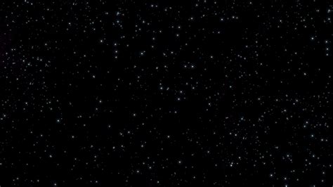 Black Star Space Background