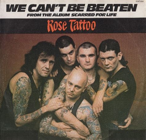 Rose Tattoo – We Can't Be Beaten (1982, Vinyl) - Discogs