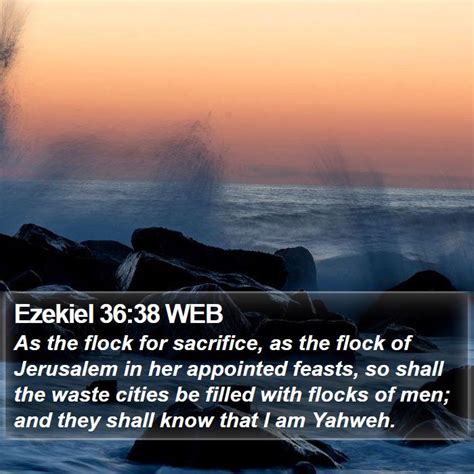 Ezekiel 36 Scripture Images - Ezekiel Chapter 36 WEB Bible Verse Pictures