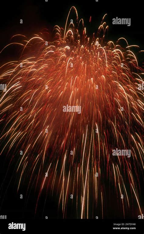 Fireworks at Pooram Festival in Thrissur Trichur, Kerala, South India ...