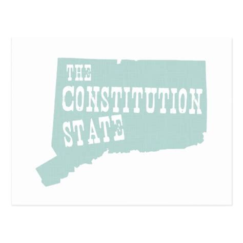 Connecticut State Motto Slogan Postcard | Zazzle