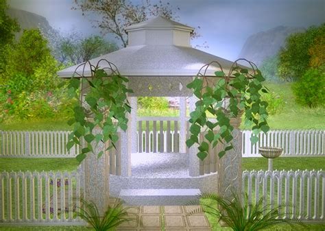 Garden Background by Lil-Mz on DeviantArt