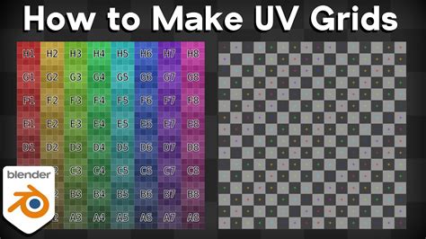 How to Make UV Grids in Blender (Tutorial) - YouTube