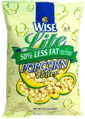 Wise Butter Popcorn - 6.5 oz, Nutrition Information | Innit