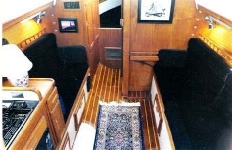 1978 Catalina 27 Sailboat - Cabin Modifications | Boat interior design ...