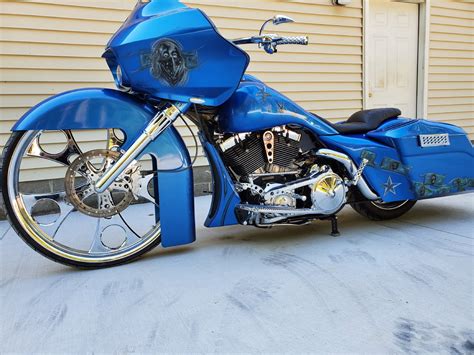 2008 harley Davidson roadglide custom big wheel bagger for Sale in ...