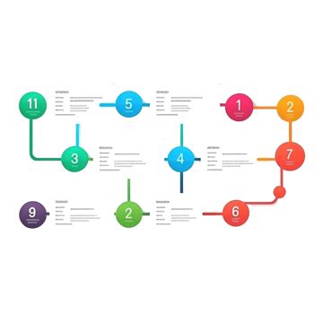 Infographic Flow Chart Template With Options Or Steps, Flow, Chart, Report PNG Transparent Image ...