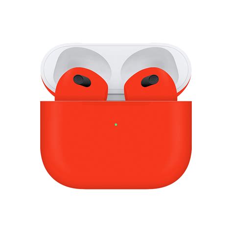 Apple AirPods Gen 3 Scarlet Red Matte - Switch