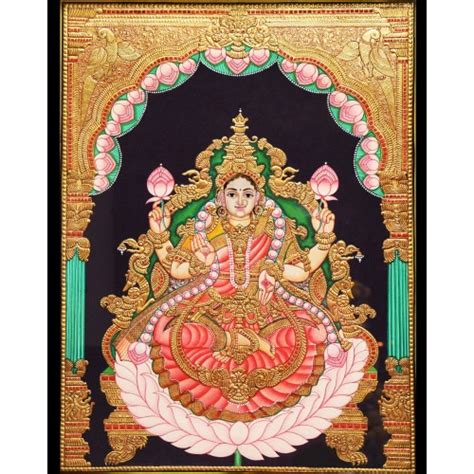 Buy Auspicious Deities Mysore Paintings Handmade and Traditional from ...