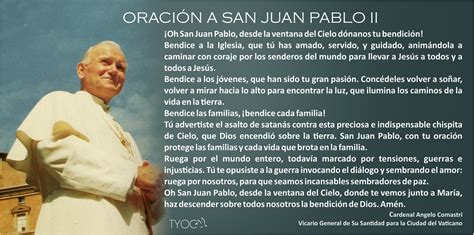 CELEBRANDO A LA FAMILIA: ORACIÓN A SAN JUAN PABLO II