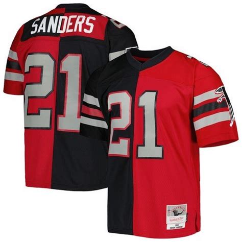 Falcons Deion Sanders Split Throwback Jersey – US Sports Nation