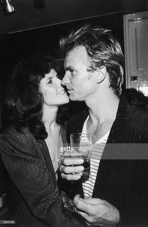 British rock musician Sting, wearing a sweater over a striped shirt,... | Sting musician ...