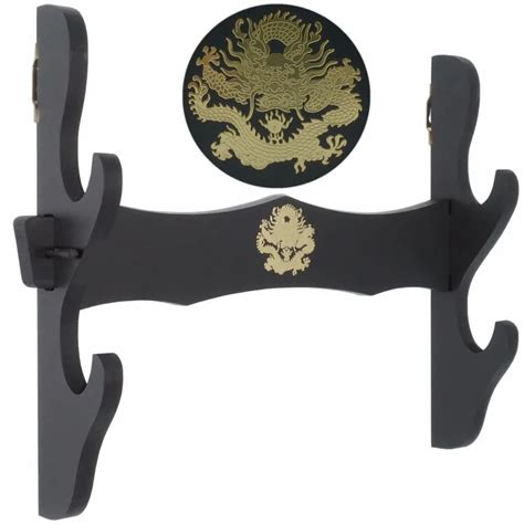 Dragon Sword Holder Wall Mount Samurai Sword Rack Katana Wakizashi Display Stand Decorative ...