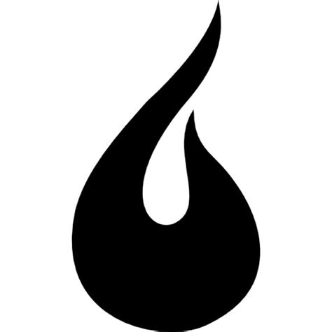 Flame silhouette variant Icons | Free Download