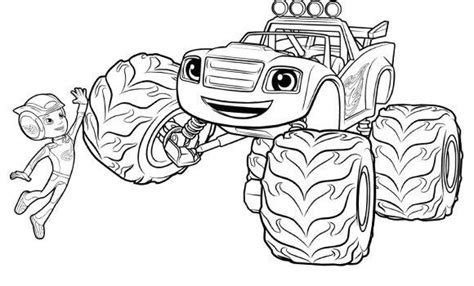 blaze and the monster machines coloring pages GoogleSuche Blaze