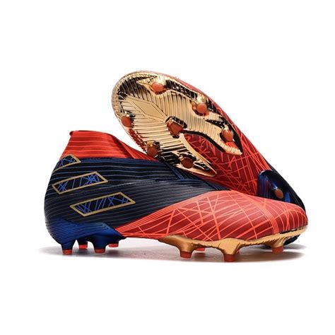 adidas Nemeziz 19+ FG Soccer Cleats Spider-Man Red Black