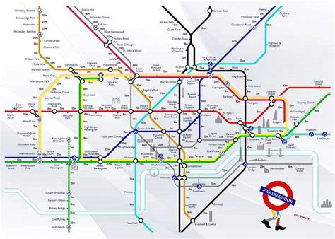 Walking Map London Tourist Attractions - Best Tourist Places in the World