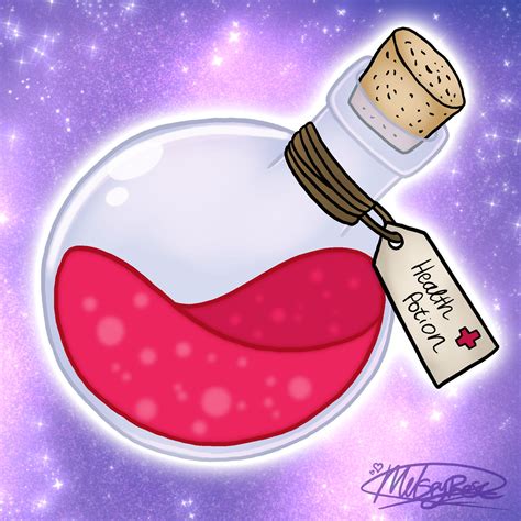 Health Potion by MelSpyRose on DeviantArt