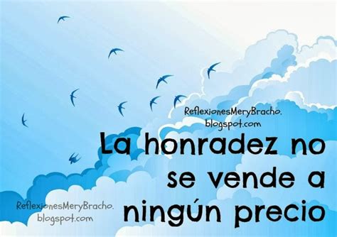 La honradez no se vende a ningún precio. ~ Reflexiones Cristianas de ...