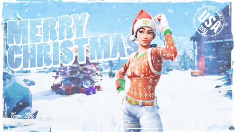 Fortnite Christmas Skins Wallpapers - Wallpaper Cave