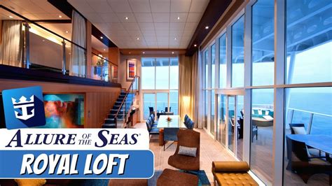 Allure of the Seas | Royal Loft Suite Tour & Review 4K | Royal Caribbean - YouTube