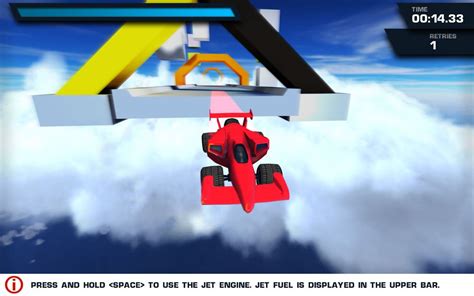 Screenshot of Jet Car Stunts (Windows, 2009) - MobyGames