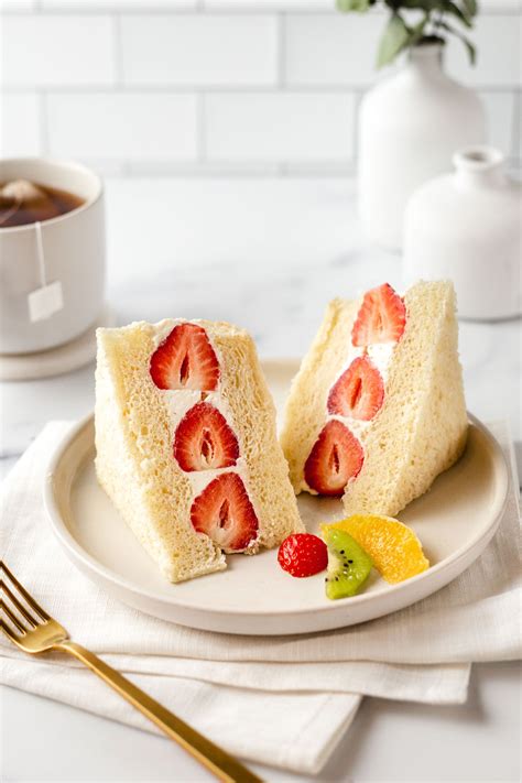 Japanese Fruit Sandwich (Fruit Sando Recipe) – Takes Two Eggs