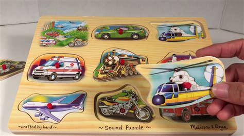 Vehicle Sound Puzzle - Educational Video - YouTube