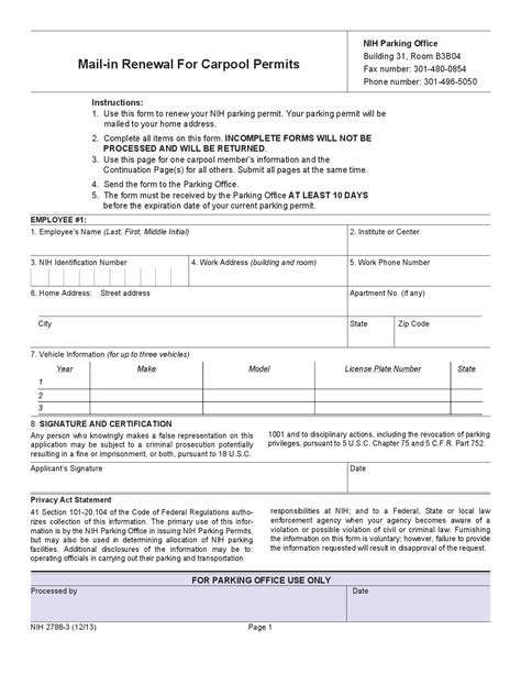 Nih R R Budget Fillable Form - Printable Forms Free Online