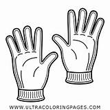 Gloves Coloring Page  Ultra Pages sketch template