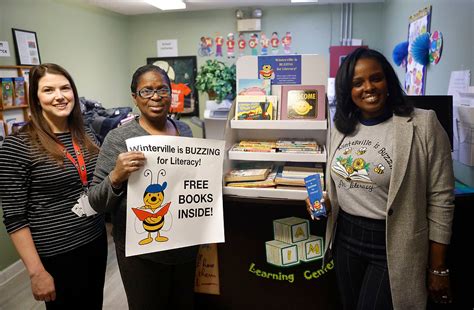 SUPPORT WINTERVILLE ELEMENTARY'S 'BUZZING FOR LITERACY' CAMPAIGN!