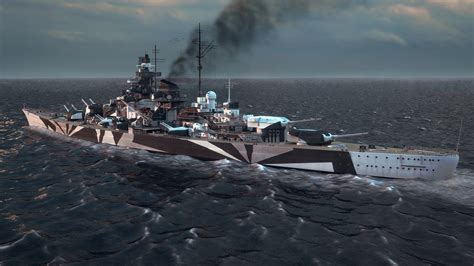 Battleship Tirpitz - Finished Projects - Blender Artists Community