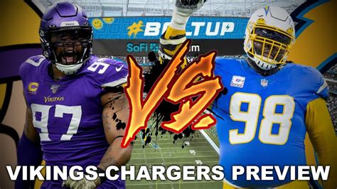 VIKINGS-CHARGERS PREVIEW: 5 Keys to Victory! - YouTube