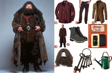 Dress like Rubeus Hagrid Costume for Cosplay & Halloween