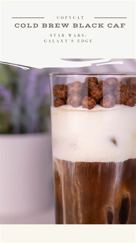 COPYCAT Star Wars: Galaxy's Edge - Cold Brew Black Caf — | Recipe | Cold brew, Disney drinks ...