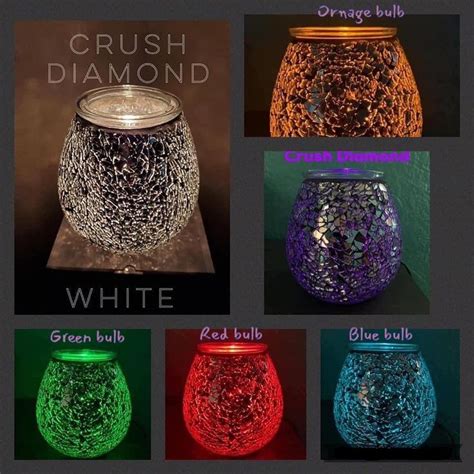 Crush Diamond Scentsy standard Warmer $50. Finish the look with accessories like colored light ...