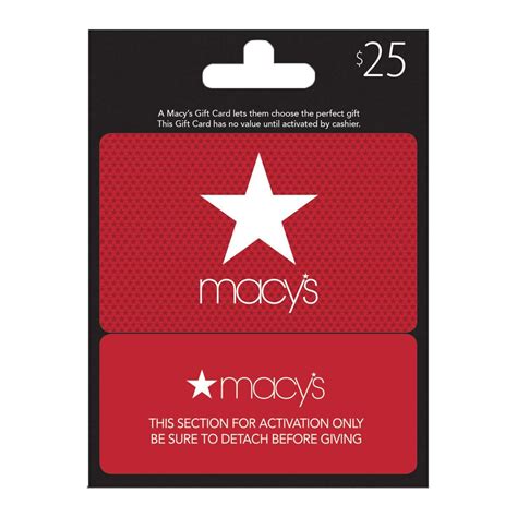 Macy's $25 Gift Card - Shop Specialty gift cards at H-E-B