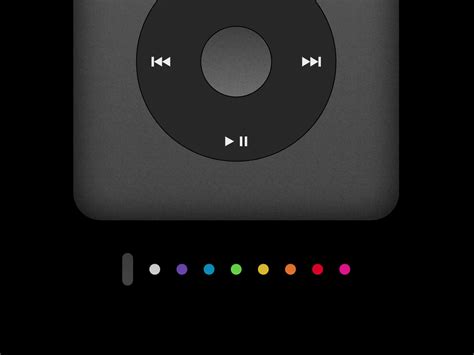 iPod Classic Color Switcher by Marius Claret on Dribbble