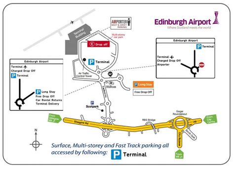 Car park map | Edinburgh Airport