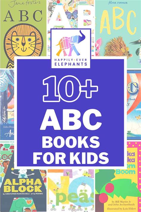 ABCs like 123 with These Alphabet Books for Toddlers! - Happily Ever Elephants