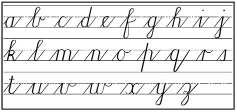 Cursive Handwriting – More Tips | Teaching cursive, Cursive writing, Learning cursive