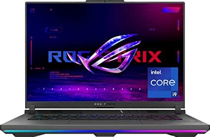 ASUS ROG Strix G16 Gaming Laptop, 16 Inch 16:10 FHD 165Hz, GeForce RTX 4070, Intel Core i9 ...