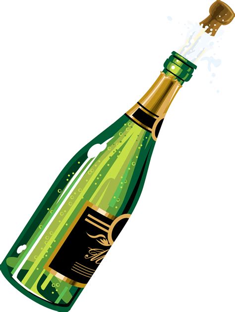 Free Champagne Bottle Cliparts, Download Free Champagne Bottle Cliparts ...