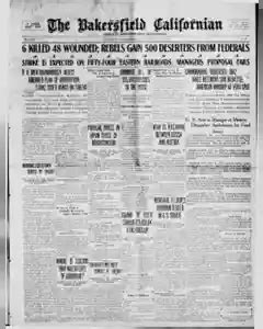 Bakersfield Californian Archives, Feb 15, 1913, p. 1