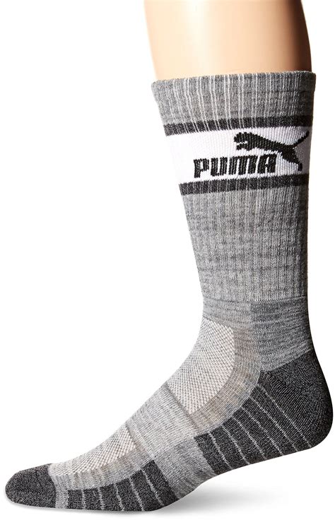 PUMA Crew Socks in Gray for Men - Save 14% - Lyst