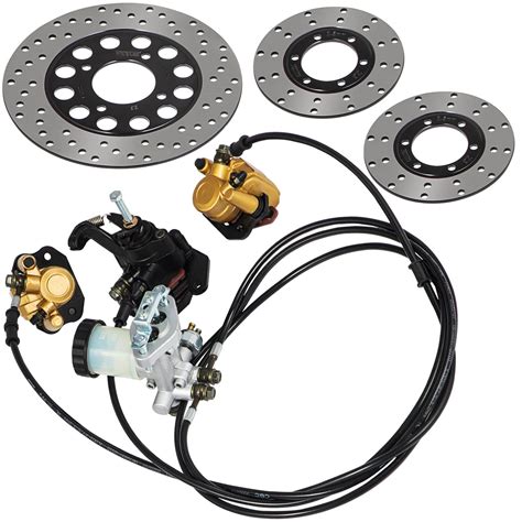 Buy Vevor Go Kart Brake Master Cylinder Kit Go Kart Hydraulic Brake Kit Universal Go Karts Brake ...