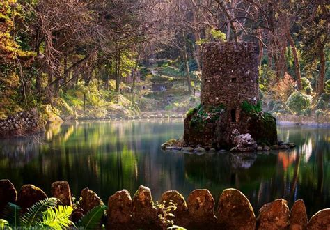 Jardim do Palacio da Pena, Sintra. Pena palace gardens, Sintra, Portugal Sintra Portugal ...