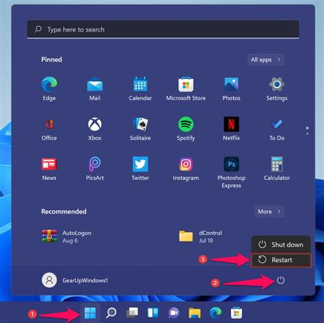 How to Reboot or Restart a Windows 11 PC? | Gear Up Windows