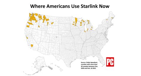 Starlink satellite internet coverage map, cost, speed and accessibility ...