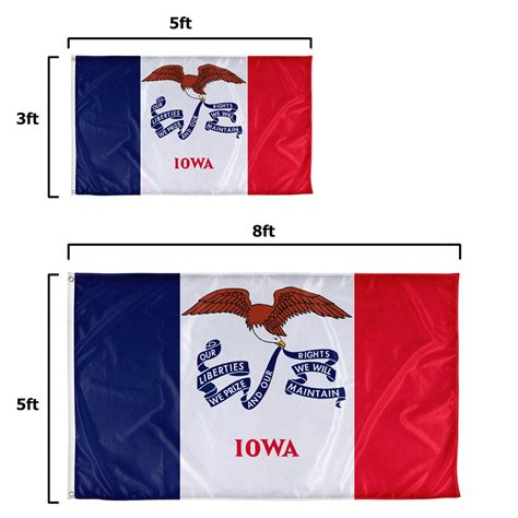 Iowa State Flags for Sale | Vispronet